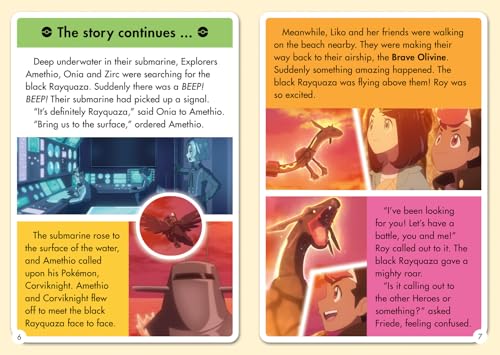 Pokémon Young Readers Level 3: Roar of the Black Rayquaza