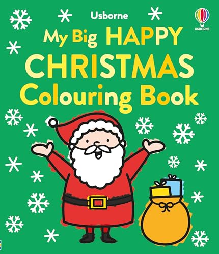 My Big Happy Christmas Colouring Book (Big Colouring)