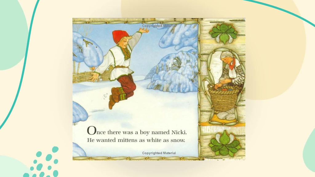 The Mitten - Christmas English Picture Book