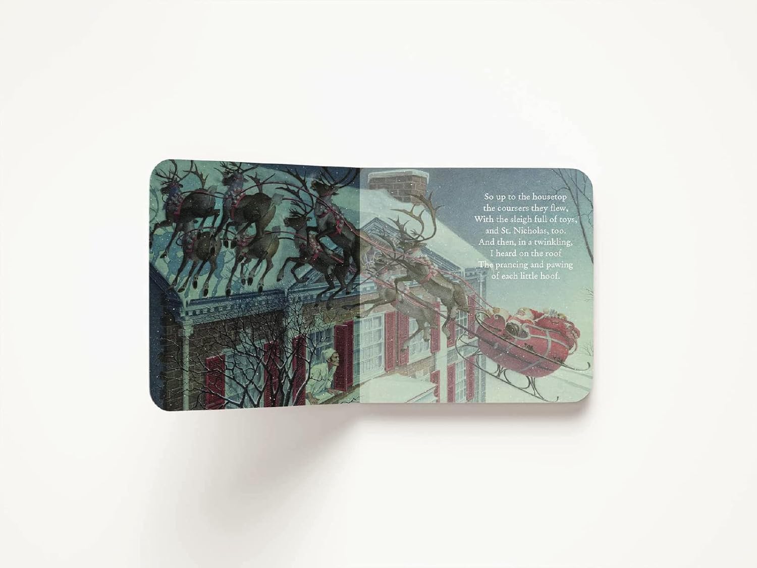 The Night Before Christmas Board Book: The Classic Edition (The New York Times Bestseller)