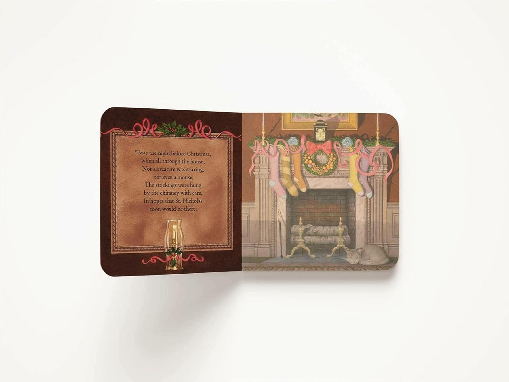 The Night Before Christmas Board Book: The Classic Edition (The New York Times Bestseller)