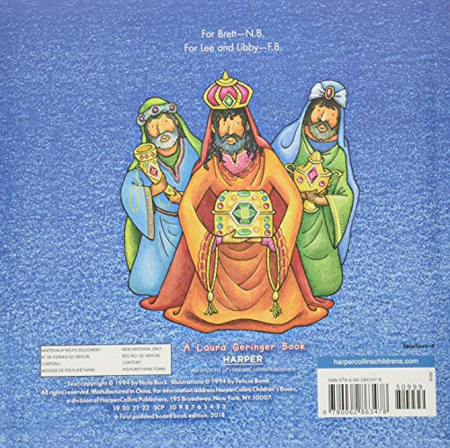 Christmas in the Manger Padded: A Christmas Holiday Book for Kids