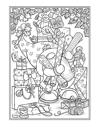 Creative Haven Christmas Gnomes Coloring Book (Adult Coloring Books: Christmas)