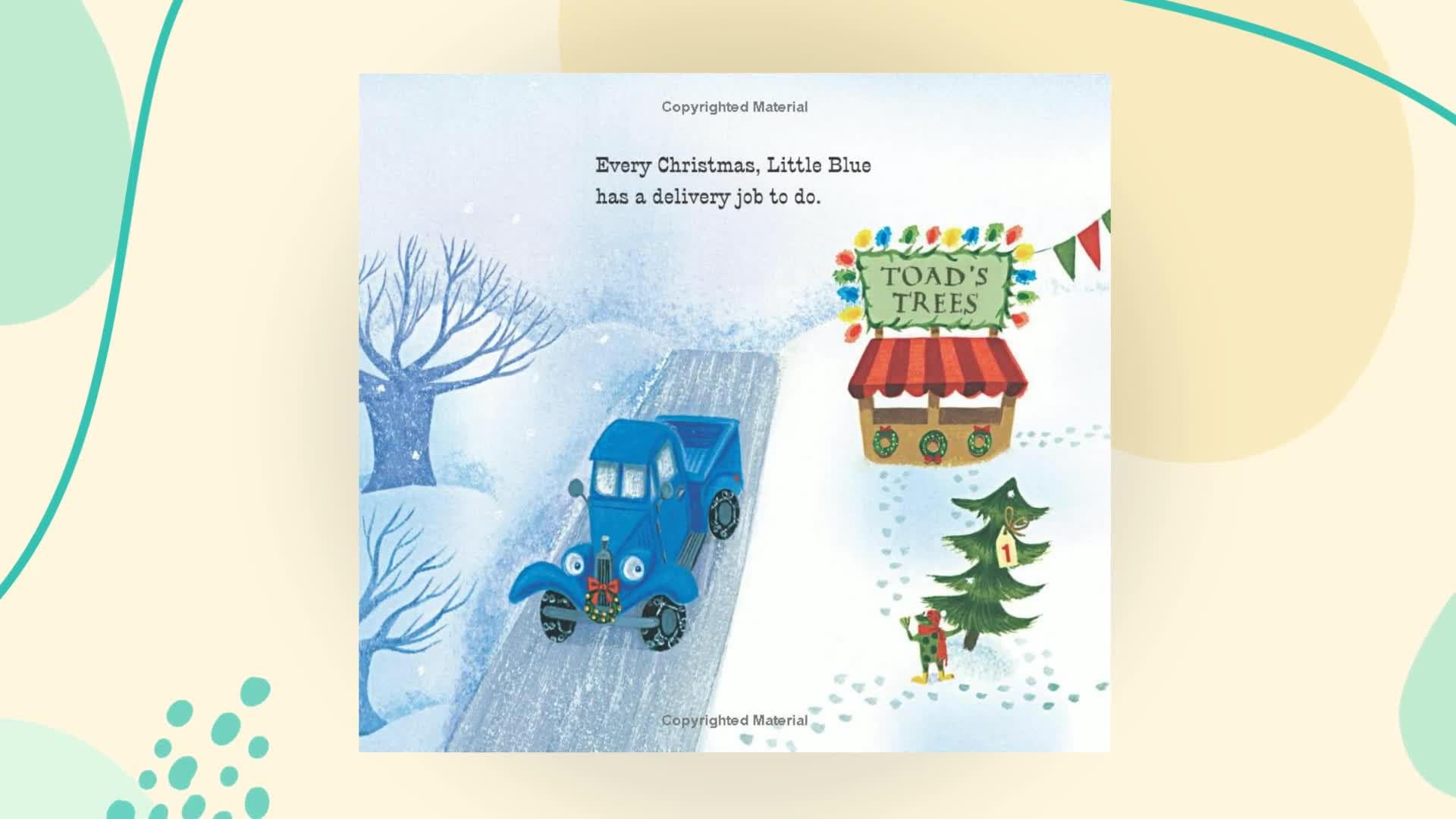 Little Blue Truck's Christmas: Great for Holiday and Christmas Reading or Gifting