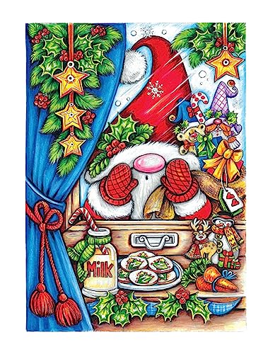 Creative Haven Christmas Gnomes Coloring Book (Adult Coloring Books: Christmas)