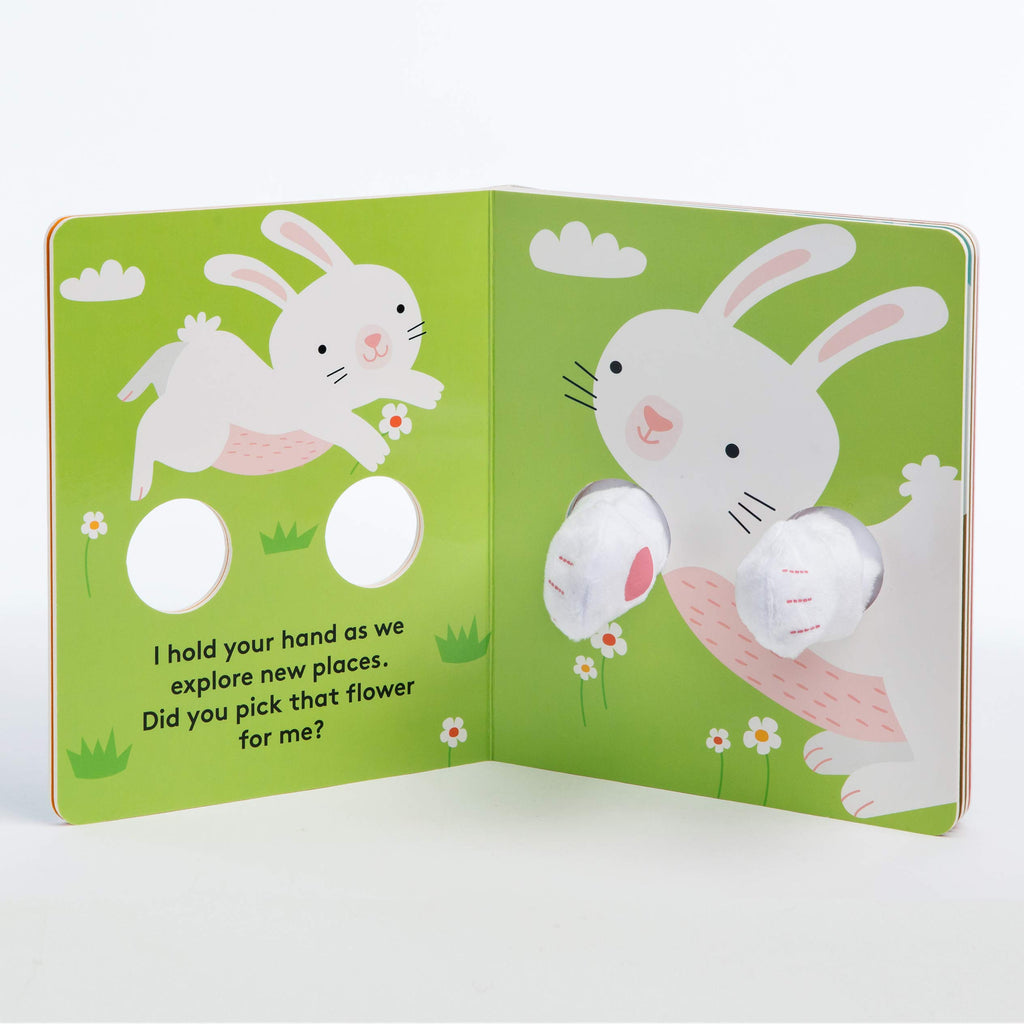 Hug Me Little Bunny: Finger Puppet Book: (Finger Puppet Books, Baby Board Books, Sensory Books, Bunny Books for Babies, Touch and Feel Books) (Hug Me Little Animals)