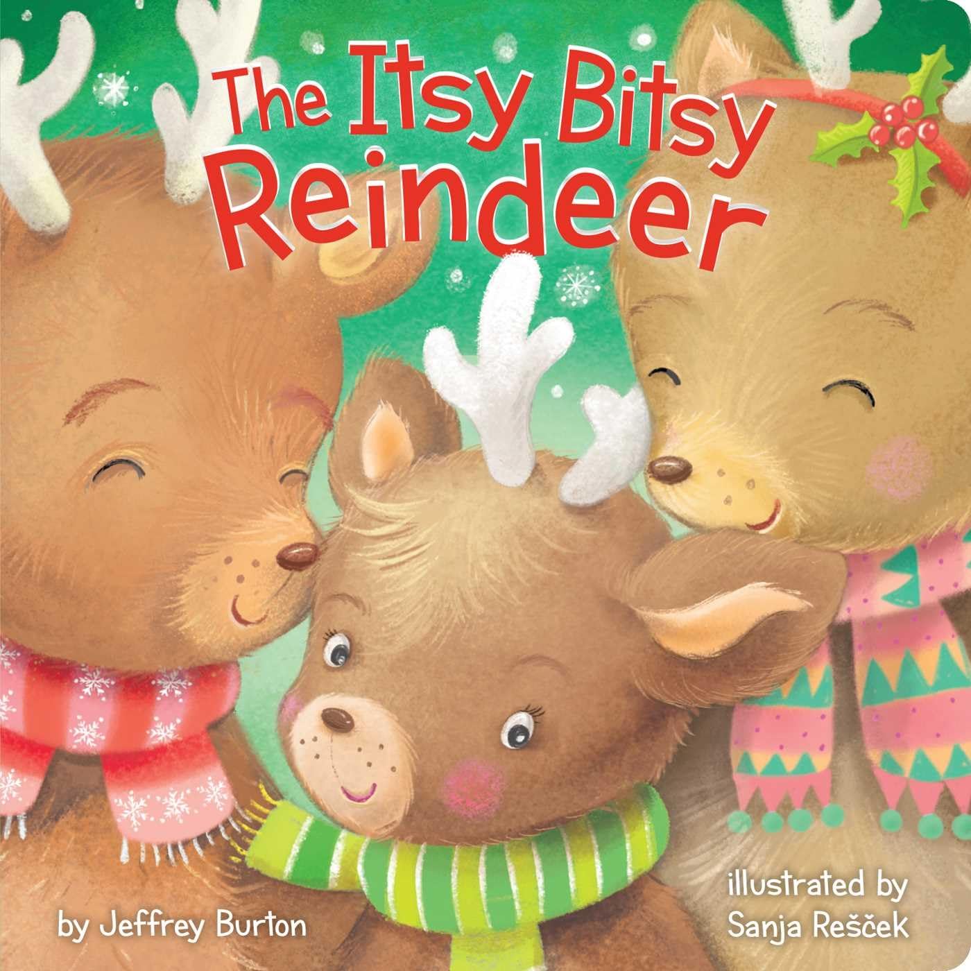 The Itsy Bitsy Reindeer - Christmas English Picture Book