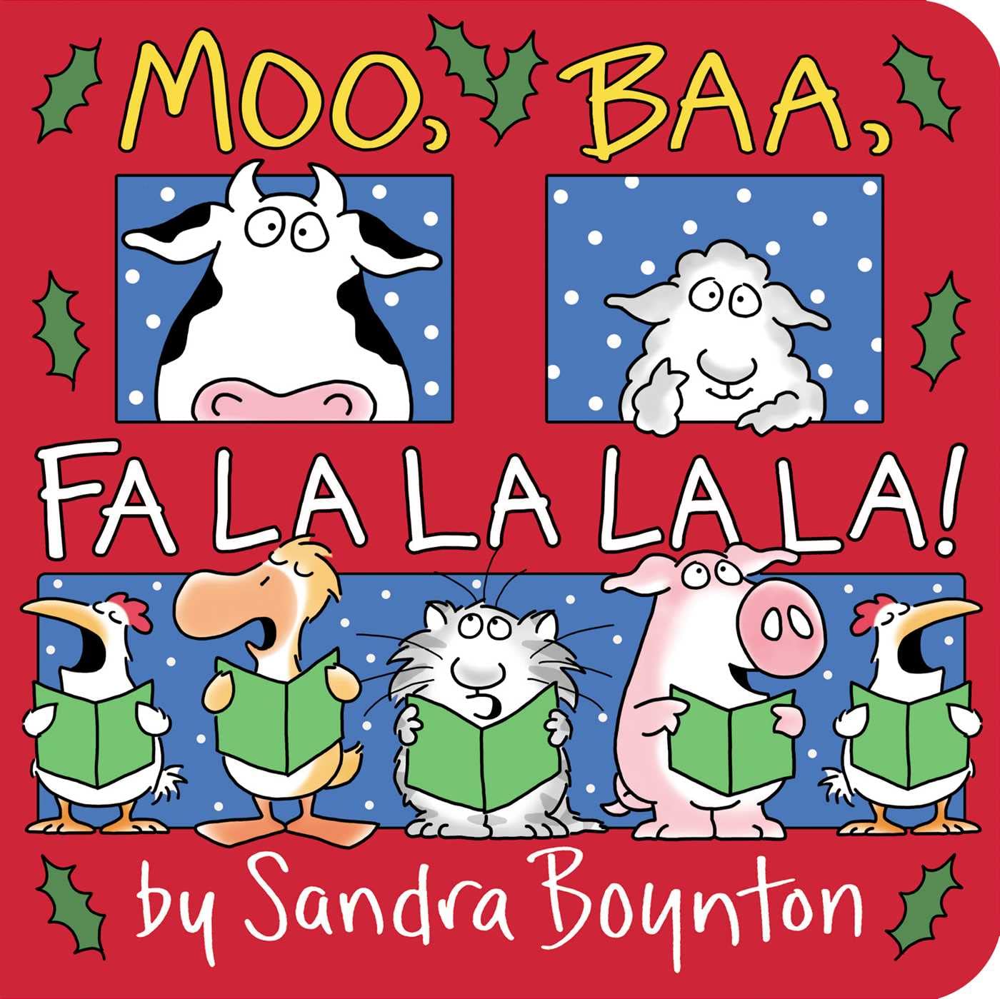 Moo, Baa, Fa La La La La! - Christmas English Picture Book