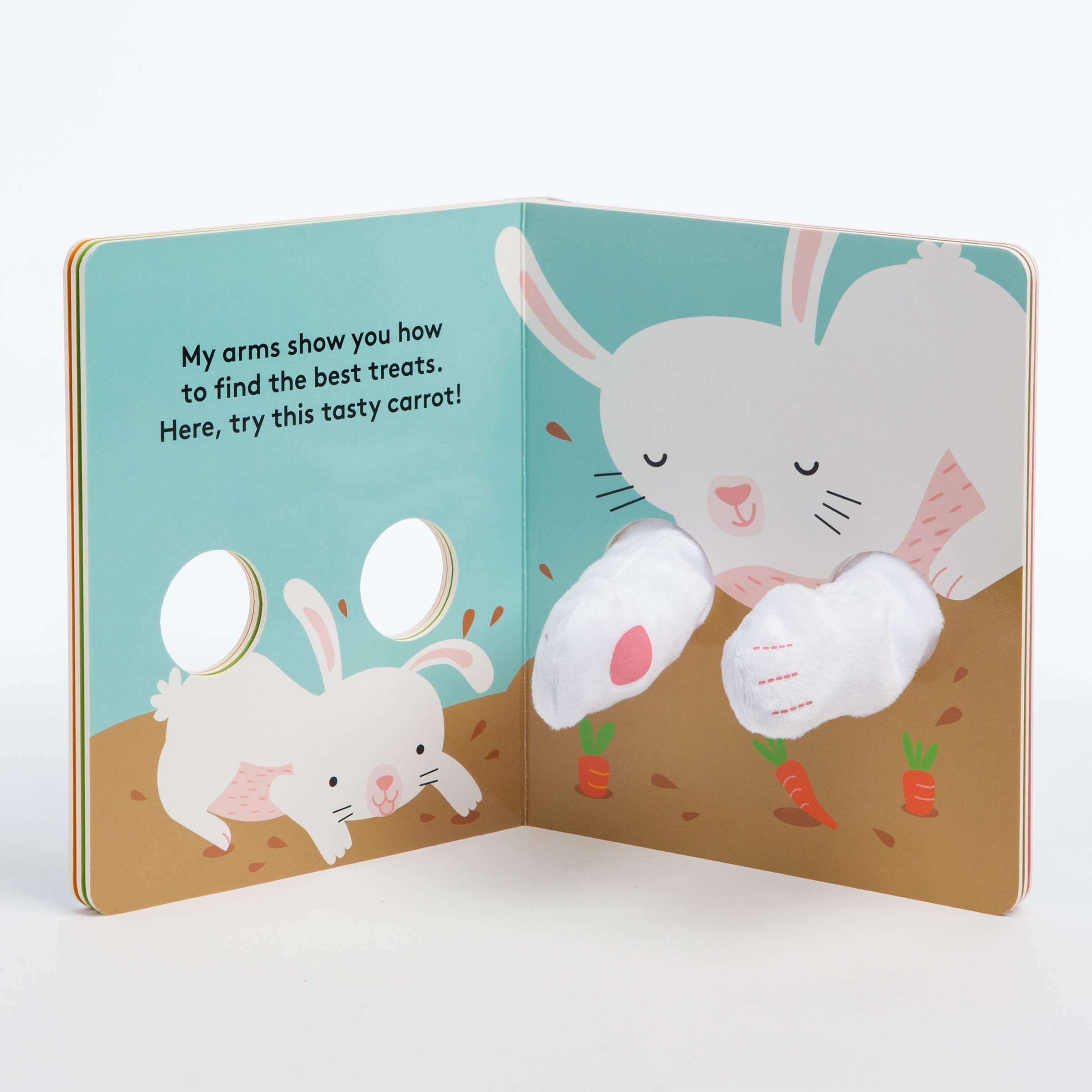 Hug Me Little Bunny: Finger Puppet Book: (Finger Puppet Books, Baby Board Books, Sensory Books, Bunny Books for Babies, Touch and Feel Books) (Hug Me Little Animals)