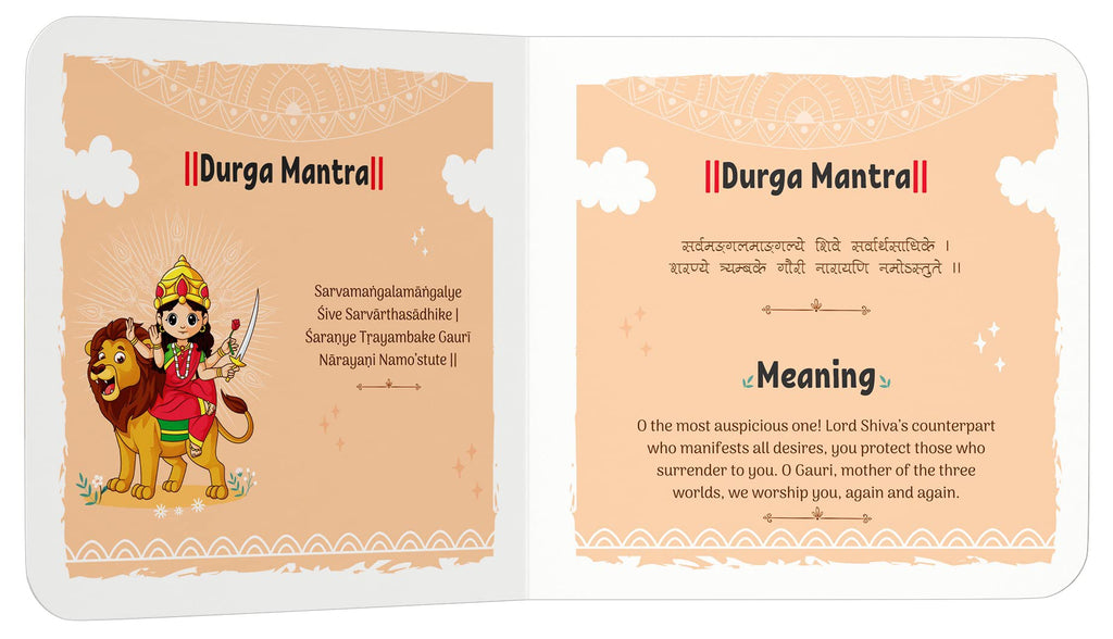Shlokas and Mantras for Kids: Illustrated Padded Board Book