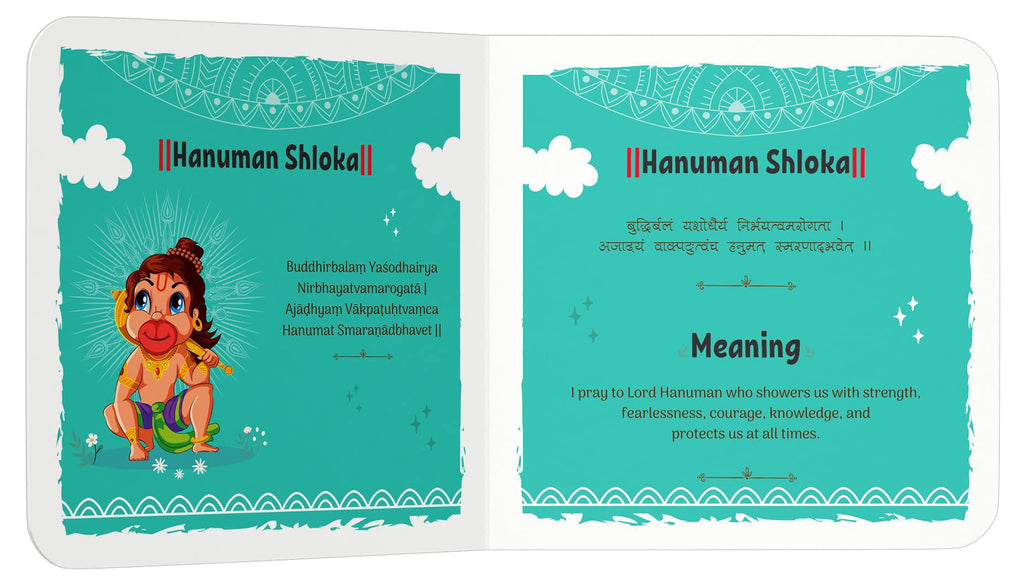Shlokas and Mantras for Kids: Illustrated Padded Board Book