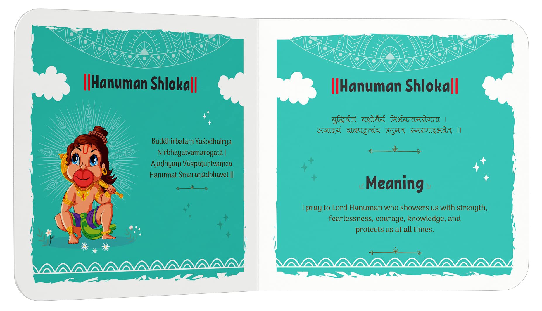 Shlokas and Mantras for Kids: Illustrated Padded Board Book