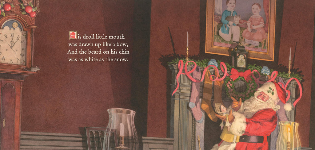 NIGHT BEFORE XMAS (Charles Santore Children's Classics) - Christmas English Picture Book