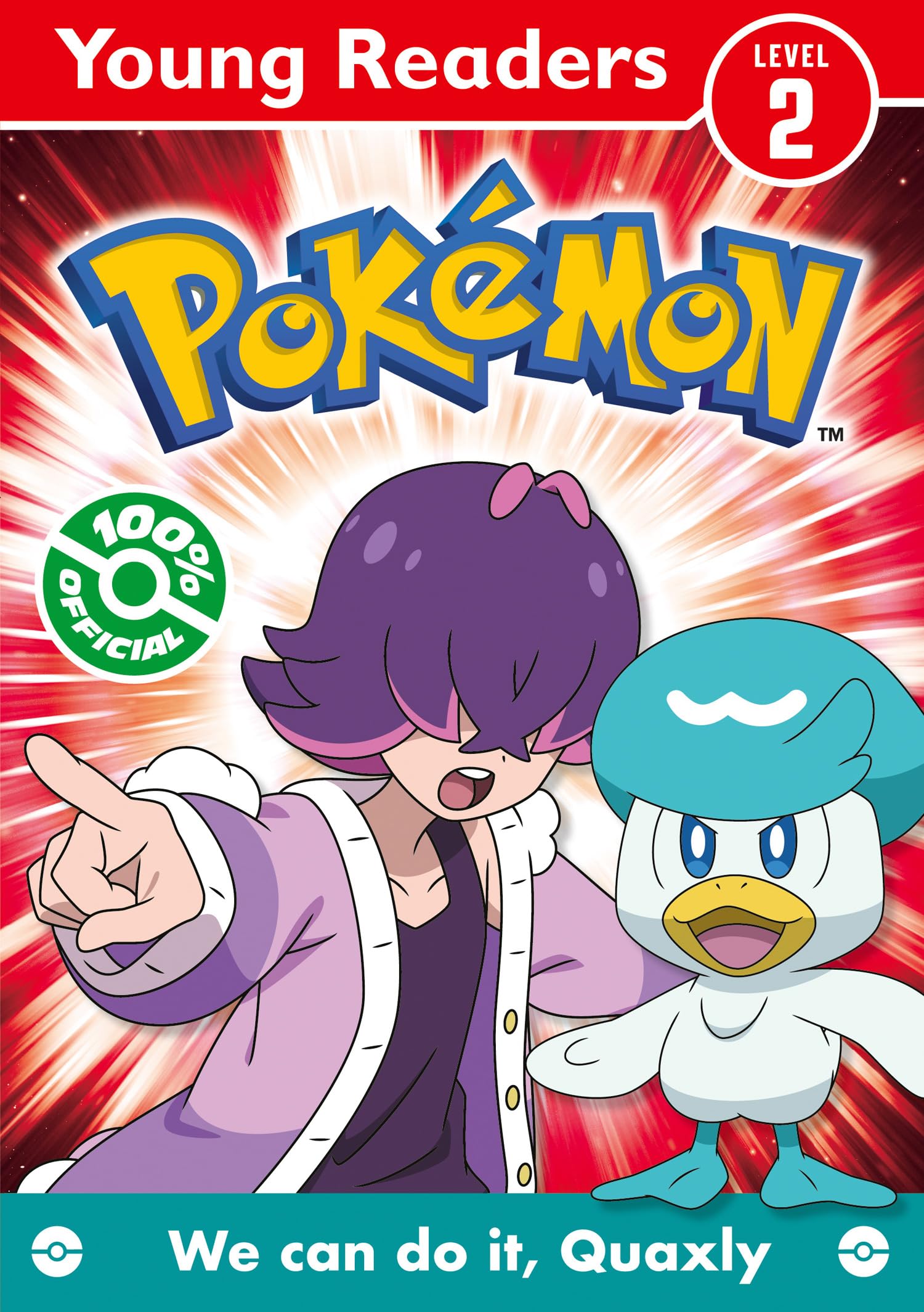 Pokémon Young Readers Level 2: We Can Do it, Quaxly!