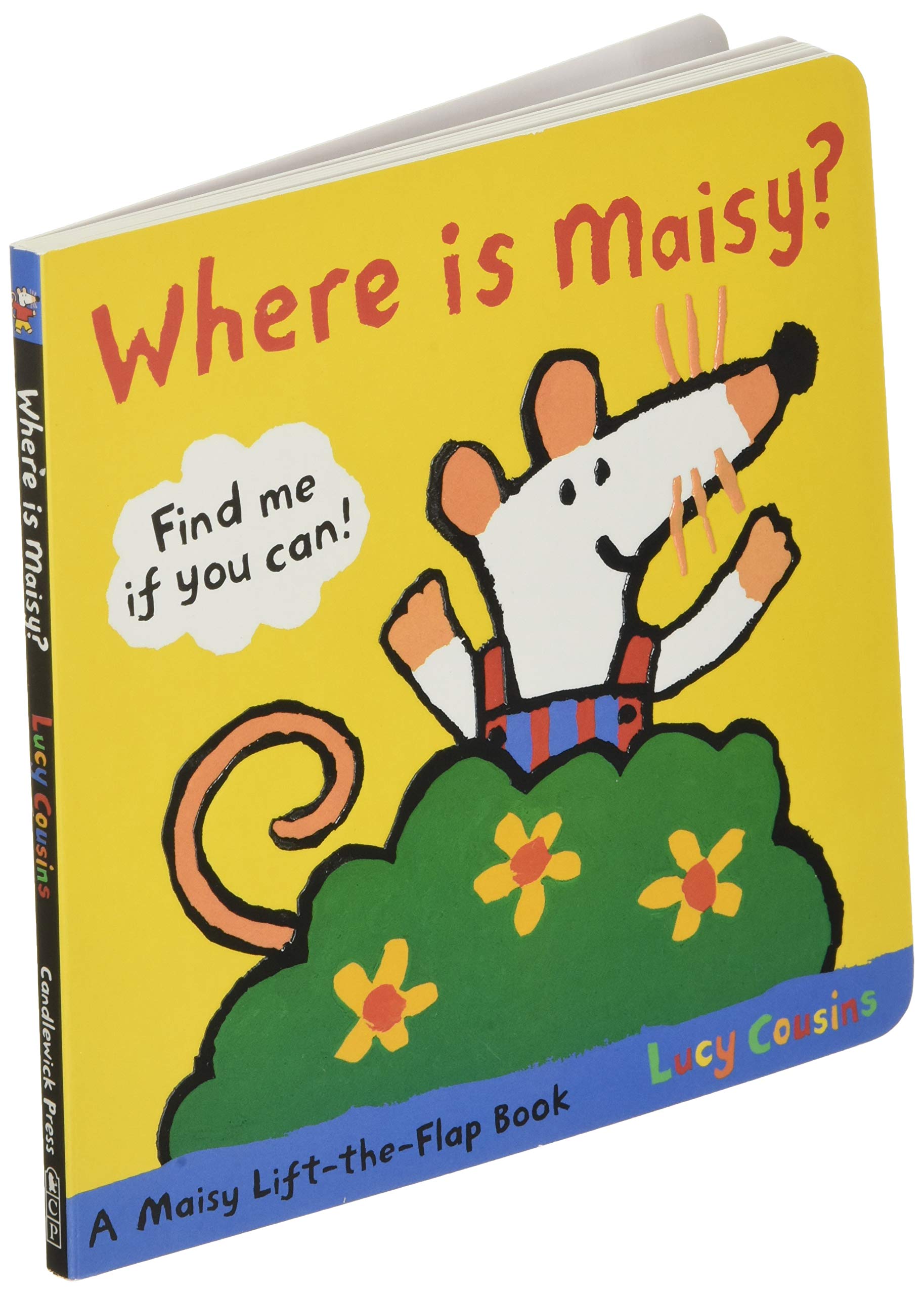 Where Is Maisy?: A Maisy Lift-the-Flap Book (Hide-and-Seek with Maisy the Mouse - Interactive Board Book for Toddlers and Kids Ages 2-5)