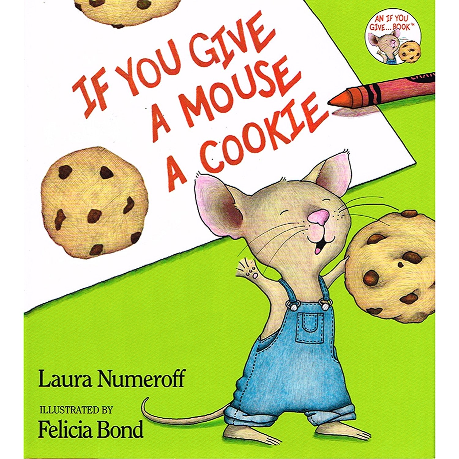 If You Give a Mouse a Cookie Big Book - Christmas English Picture Book