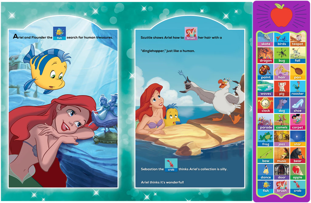 Disney Princess: First Words Sound Book (Play-A-Sound)