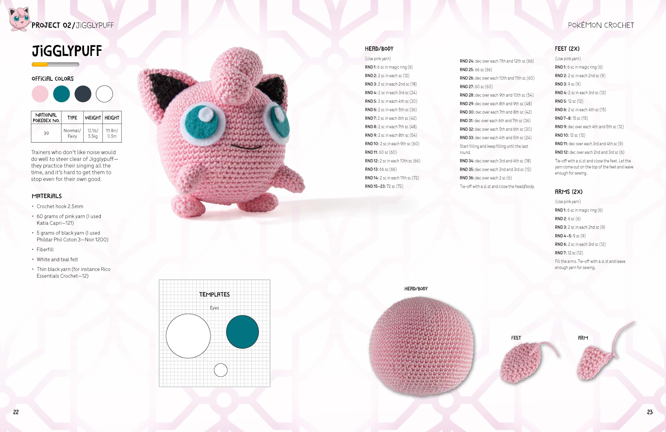 Pokémon Crochet: Bring Your Favorite Pokémon to Life With 20 Cute Crochet Patterns (PokéMon Crafts)