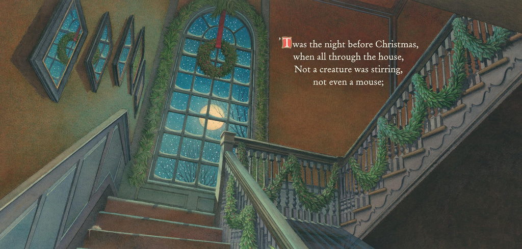 NIGHT BEFORE XMAS (Charles Santore Children's Classics) - Christmas English Picture Book