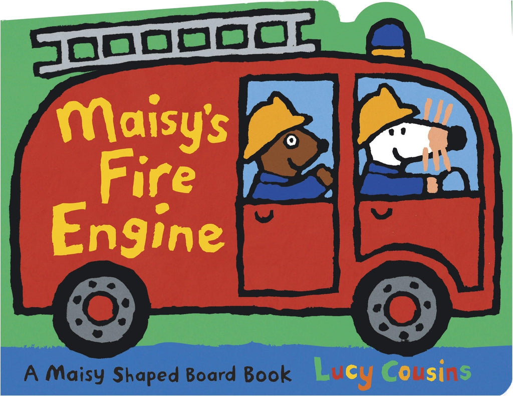 Maisy's Fire Engine: A Maisy Shaped Board Book (Fire Truck-Shaped Board Book About Maisy the Mouse's Firefighting Adventure for Toddlers, Preschoolers, and Kids Ages 2-5)