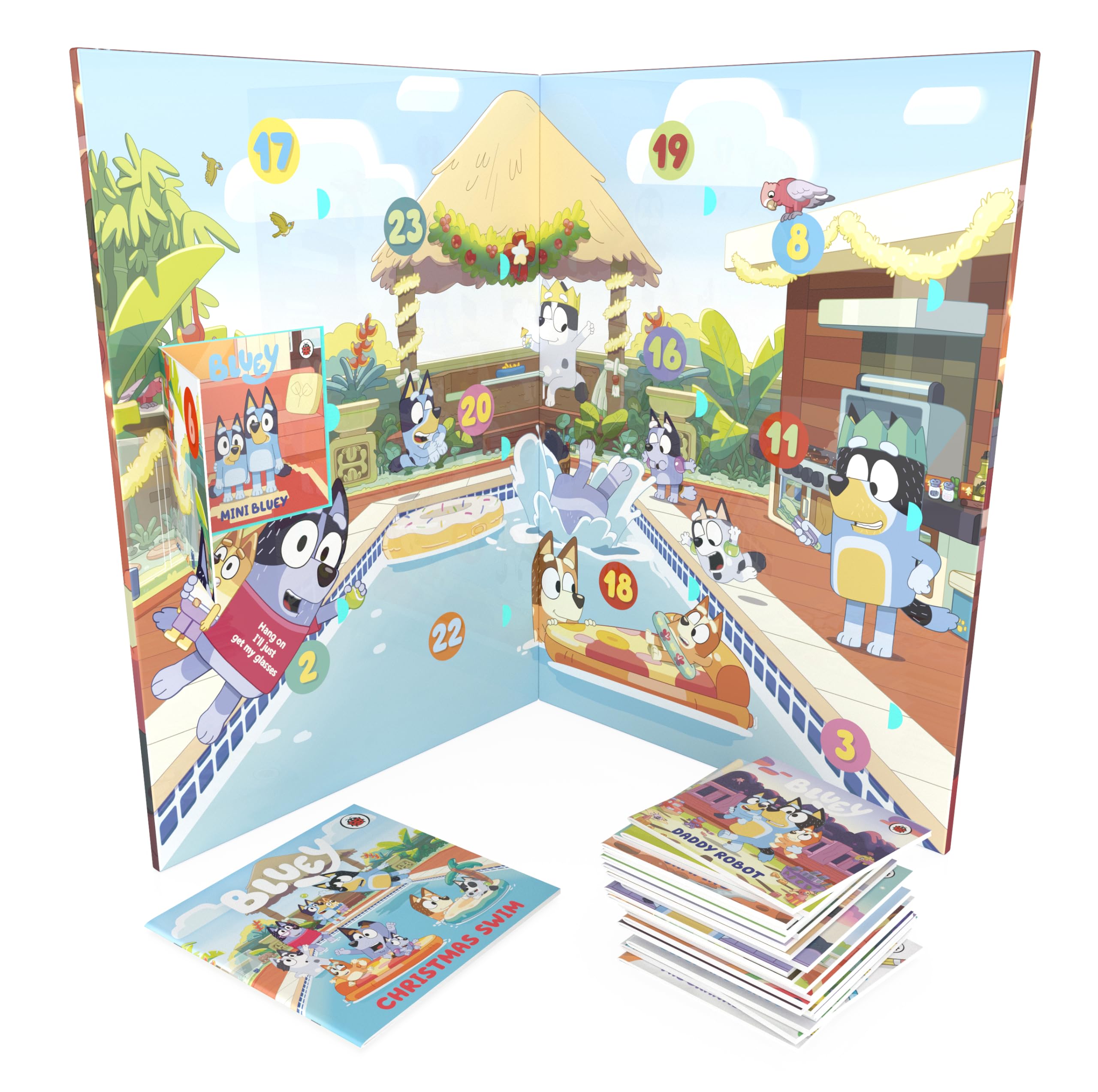 Bluey: The Most Amazing Advent Book Bundle - Christmas English Picture Book