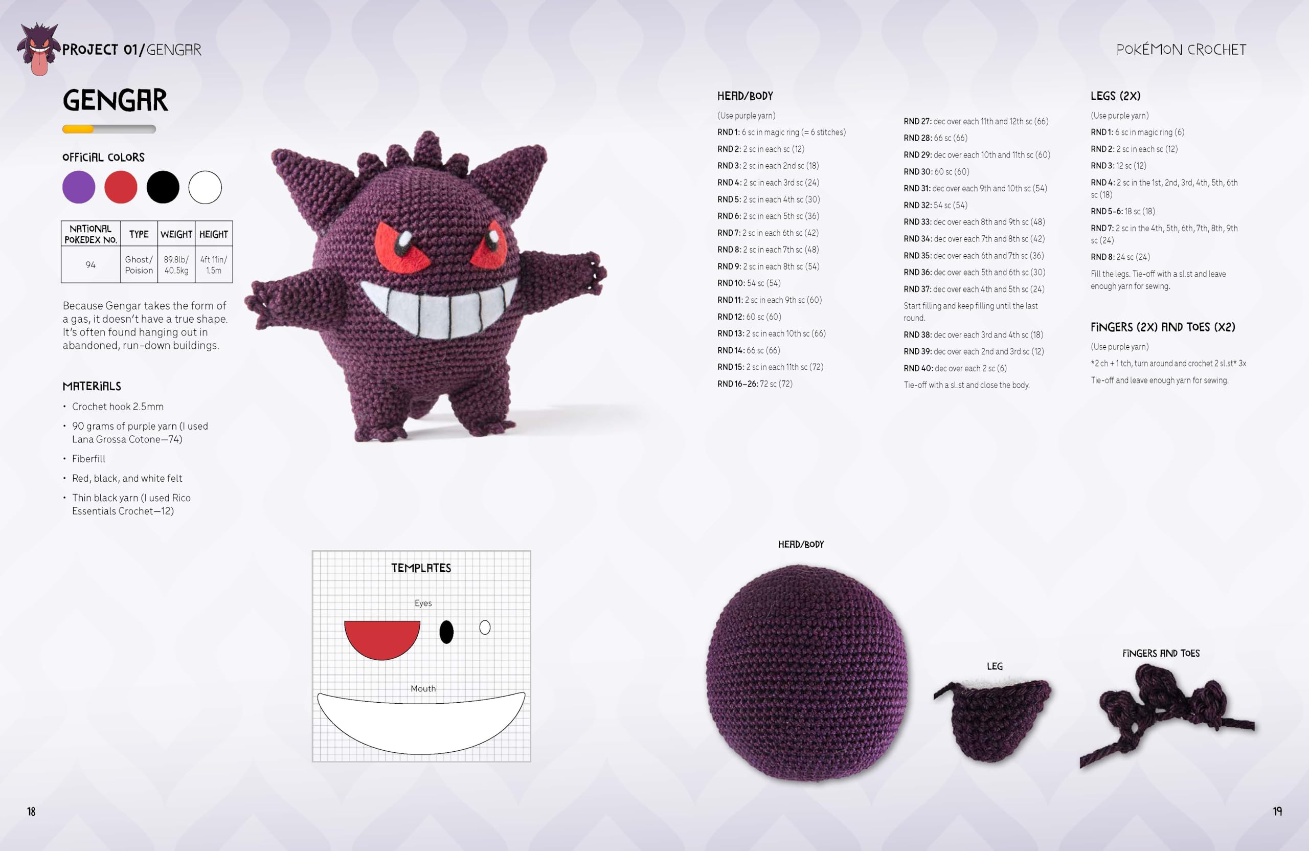 Pokémon Crochet: Bring Your Favorite Pokémon to Life With 20 Cute Crochet Patterns (PokéMon Crafts)