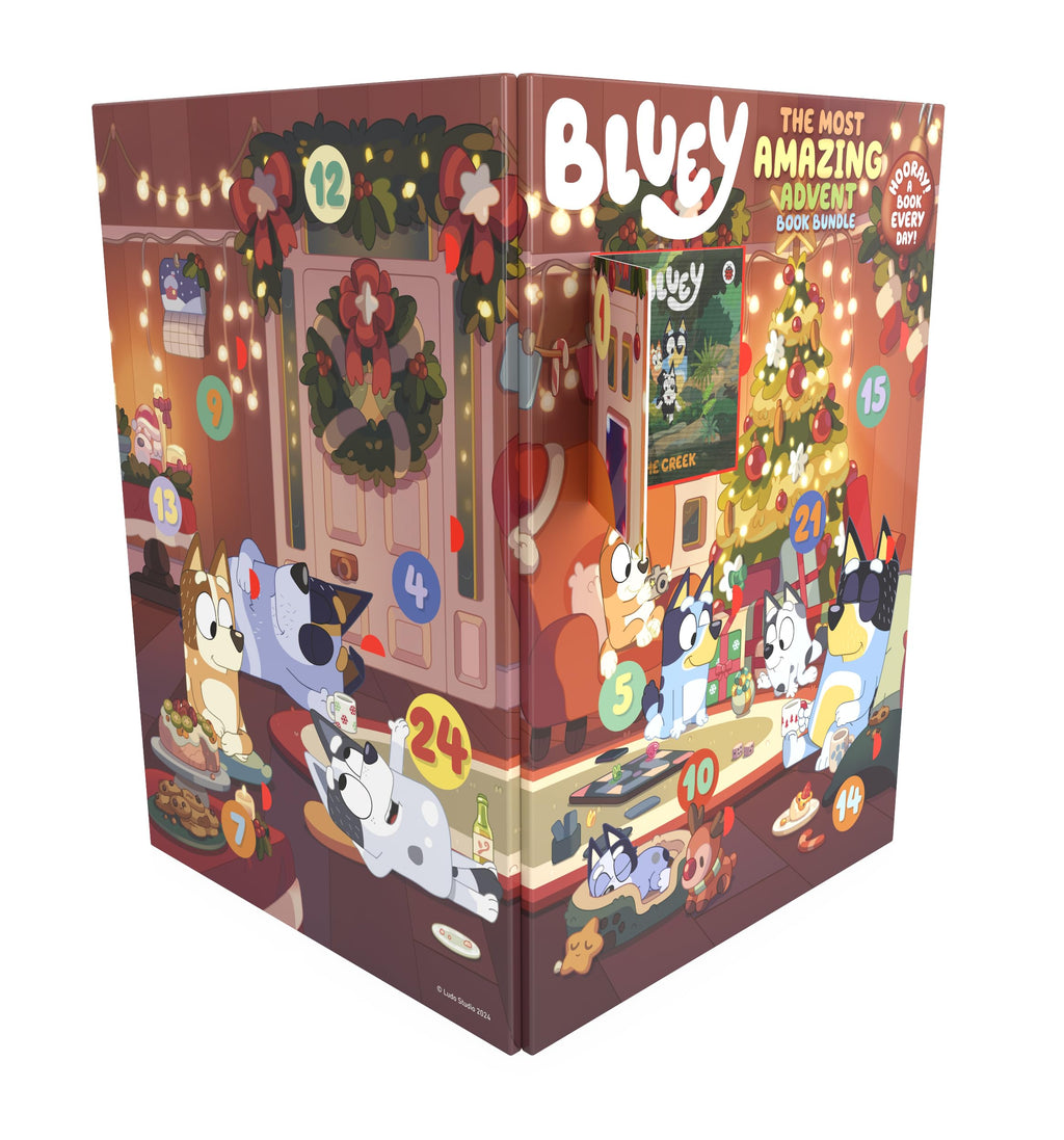 Bluey: The Most Amazing Advent Book Bundle - Christmas English Picture Book