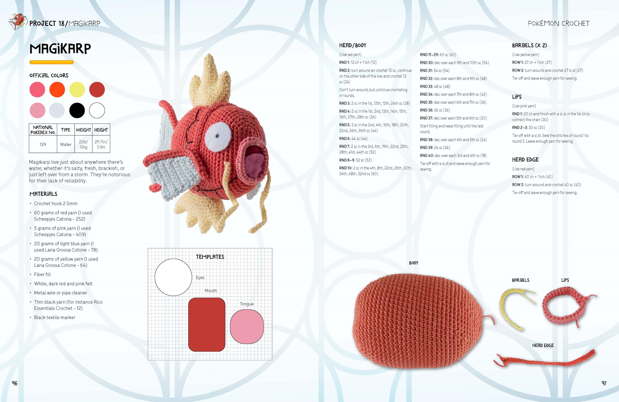 Pokémon Crochet: Bring Your Favorite Pokémon to Life With 20 Cute Crochet Patterns (PokéMon Crafts)