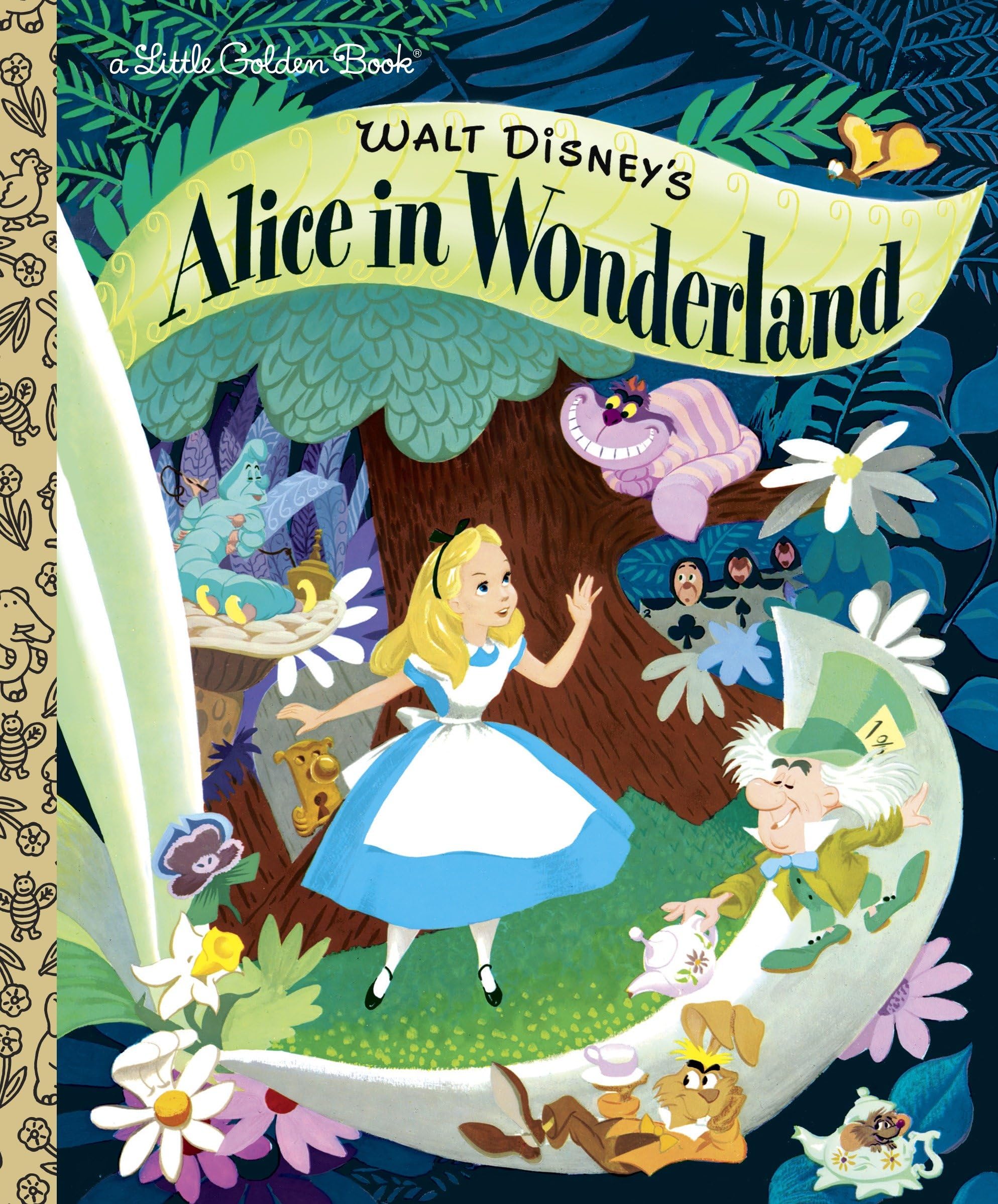 Walt Disney's Alice in Wonderland (Disney Classic) (Little Golden Book)