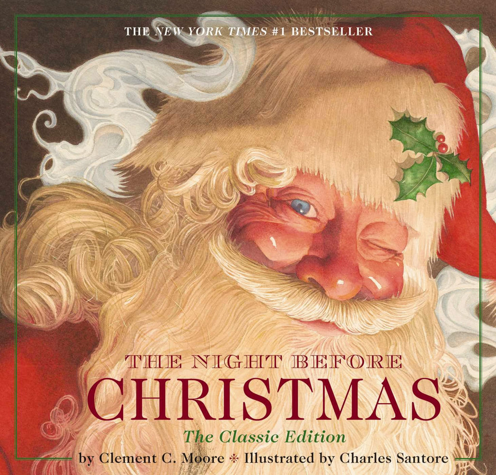 NIGHT BEFORE XMAS (Charles Santore Children's Classics) - Christmas English Picture Book