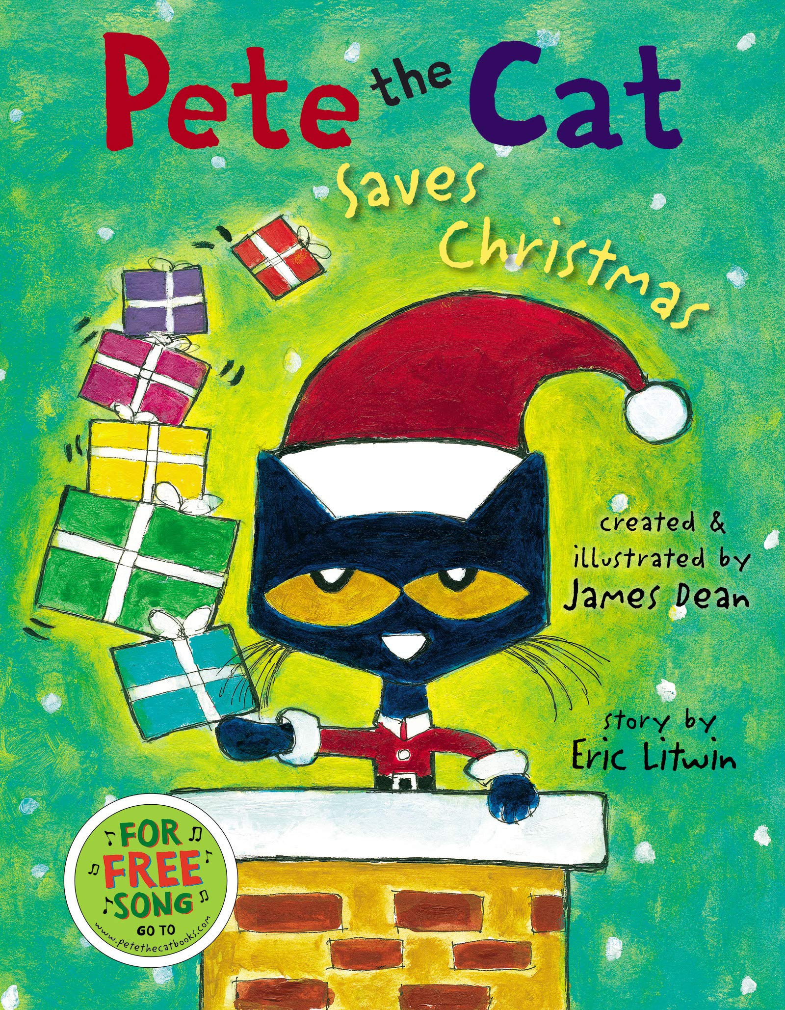 Pete the Cat Saves Christmas: Great for Holiday and Christmas Reading or Gifting