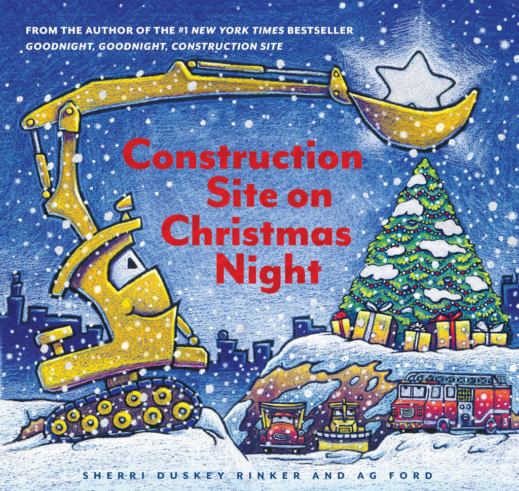 Construction Site on Christmas Night: (Christmas Book for Kids, Children?s Book, Holiday Picture Book) (Goodnight Construction Site)